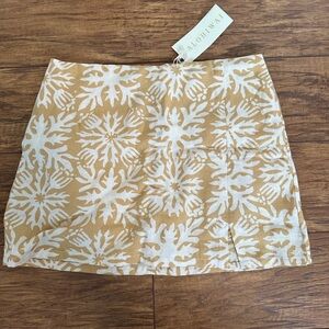 Alohiwai — VINTAGE ALOHA
BLUSHED LINEN MINI SKORT